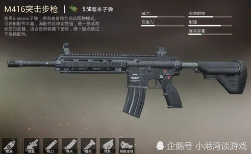 和平精英老六专用枪M417_和平精英老六专用枪——M417，隐匿于阴影中的致命利器