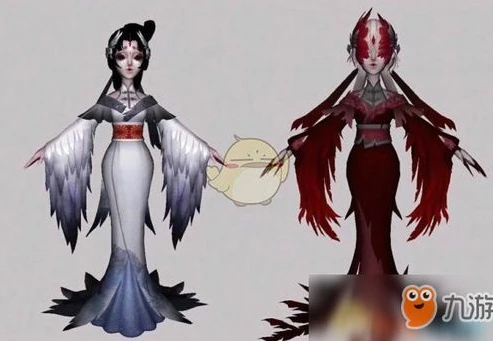 第五人格绘画人物图片红蝶_绘影惊梦，第五人格中的红蝶之美