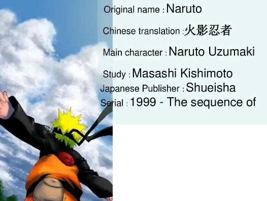 火影忍者英语简介50字_Title: Naruto: A Captivating World of Ninja