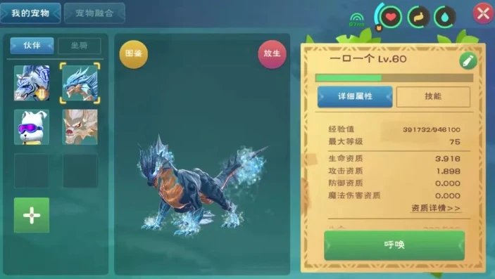 创造与魔法融合宠物大全图片简单点_创造与魔法融合宠物大全，简易图文解析