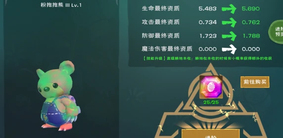 创造与魔法抱抱熊进阶资质要求_创造与魔法抱抱熊资质全解析，进阶资质要求与培养指南