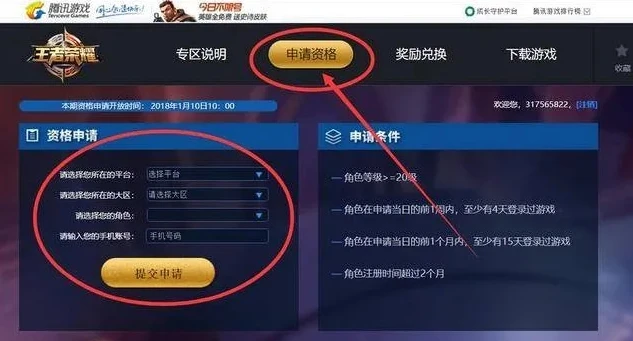 王者体验服官网申请资格专区_王者体验服申请全攻略，探索官方入口的奥秘